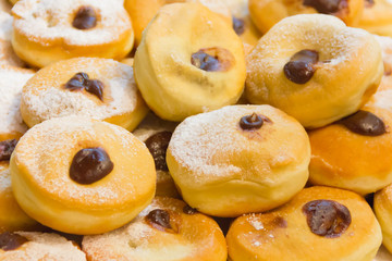 Krafen with cream