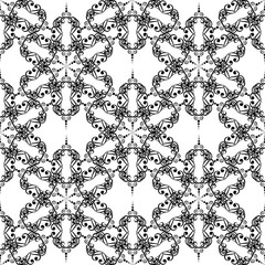 ornate gentle seamless pattern