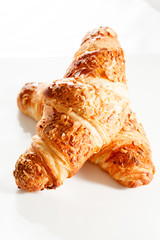 Fresh and tasty croissant