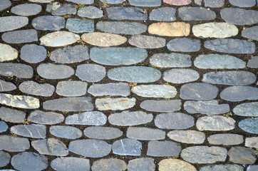 Hintergrund Kopfsteinpflaster
