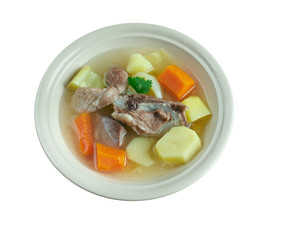 Icelandic soup with meat