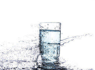 The movement of water