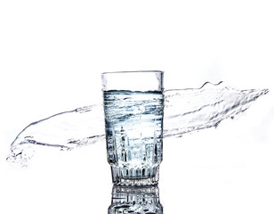 The movement of water