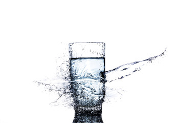 The movement of water