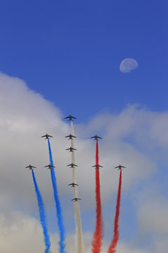 Patrouille de France
Meeting a&eacute;rien lors du 14 juillet 2015 - Paris, France.