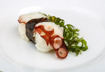 Octopus sushi