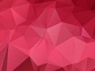 Red Background Triangular