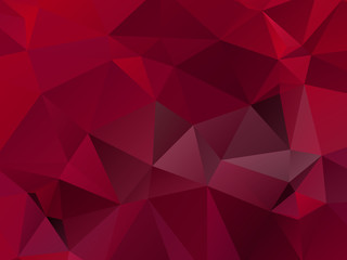 Red Background Triangular
