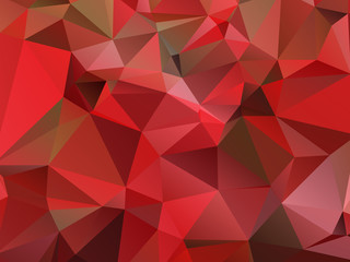 Fototapeta premium Red Background Triangular