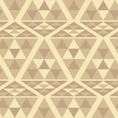 Triangle ethnic pattern