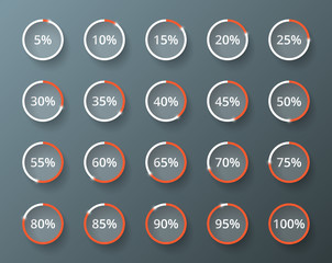 Vector loader progress.