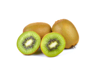 kiwi fruit isolated on white background