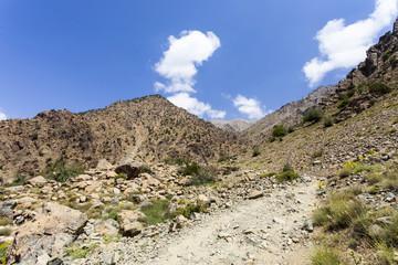 the Atlas montains in Morocco