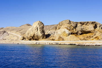 Fototapeta na wymiar View of the Red Sea