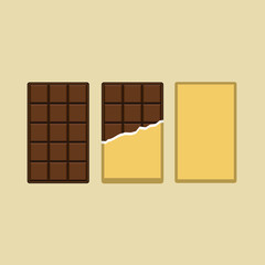 Chocolate Flat style