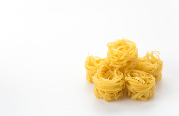 Italian spaghetti pasta dried food