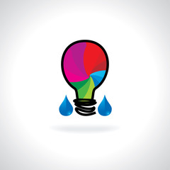 save water concept vector illustration 