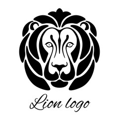 Lion head emblem