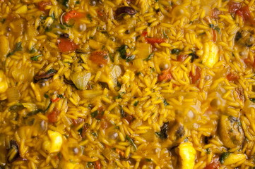 Cooking Paella