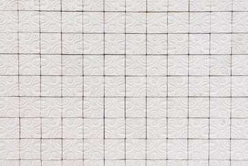 White Tile Background