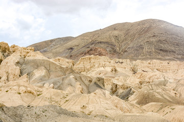 Moonland Landscape in Lamayuru at Ladakh, India