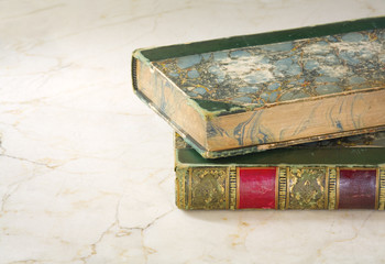 old books,close up shot, free copy space
