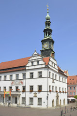 Fototapeta na wymiar Rathaus am Markt, Pirna