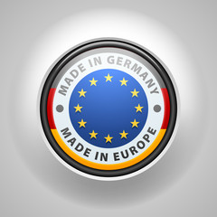 Made in Germany Made in Europe