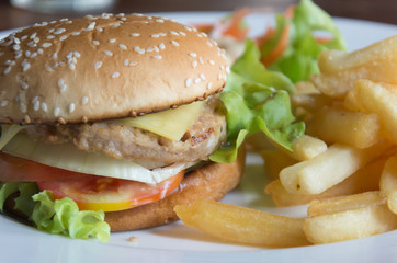 Crispy Chicken Burger