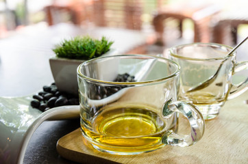 Coffee in Holiday Sunshine