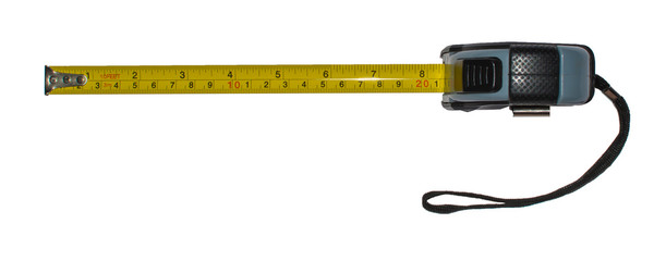 Tape Measure - Top View Curlerd