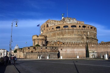 The Mausoleum of Hadrian, Rome