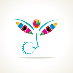indian festival background vector illustration
