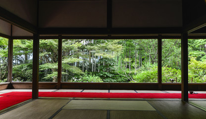 額縁庭園　京都　宝泉院