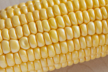Coffee Beans on wooden background