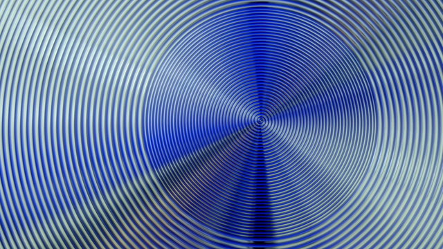 Spiral texture on metal surface. 4k footage.
