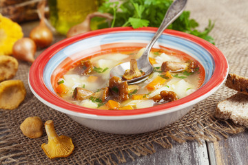 Mushroom soup