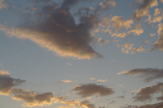 Fototapeta niebo w chmurach