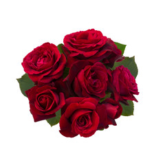 Bouquet of red roses