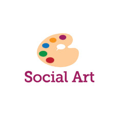 social art concept