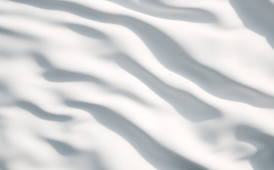 White satin, silk, texture background. A concept of white flag.