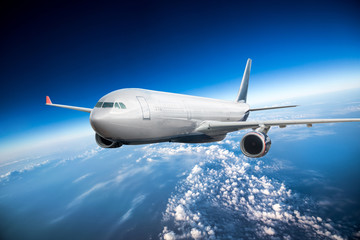 Passenger Airliner in the sky