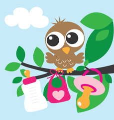 newborn baby girl announcement