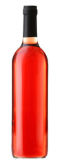 Wine bottle isolated on white