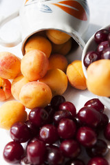 Berries on the table