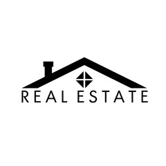 House abstract real estate vector design template