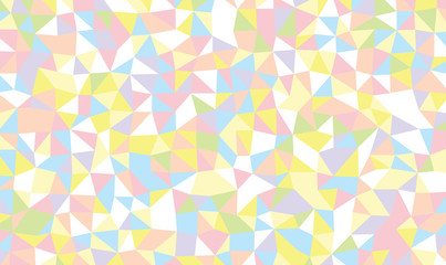colored triangles background