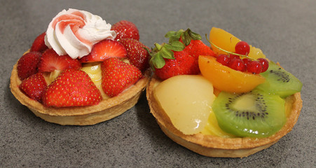 tartelettes aux fruits