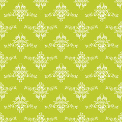 Damask seamless pattern