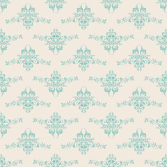 Damask seamless pattern